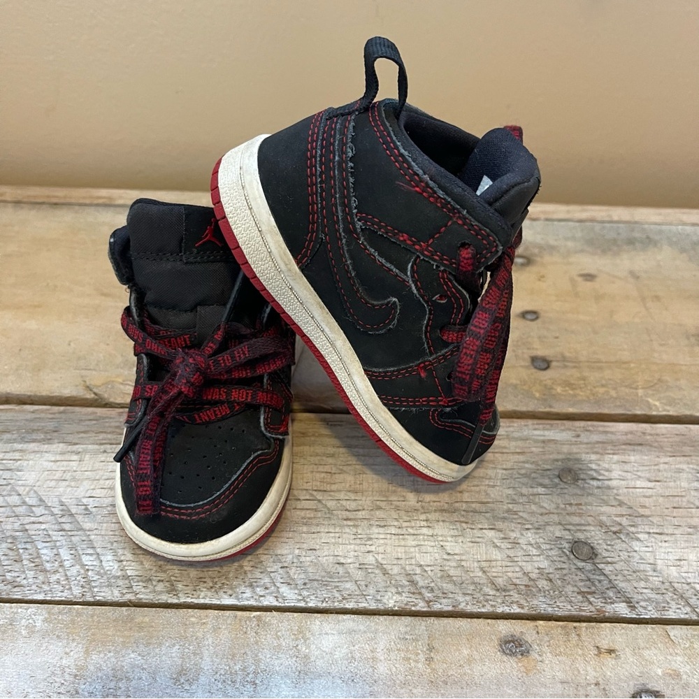 Nike Air Jordan 1 Mid Come Fly with Me Shoes Sneakers Size 5C - Picture 11 of 11